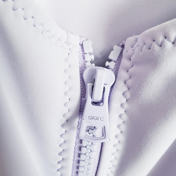 Gigi C Lilac Purple Hunter Jumpsuit - Picture 8 of 8